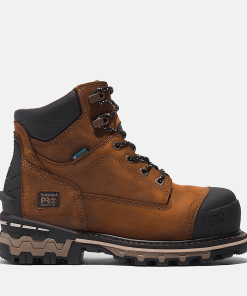 Timberland Timberland PRO® Women’s Workwear-Womens Boondock 6″ Composite Toe Waterproof Work Boot- TB0A5R9T214-timberland chukka boots