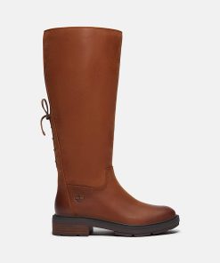 Timberland Women Footwear-Womens Brimfield Tall Zip Boot- TB0A28H1EM4-timberland sneakers