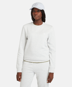 Timberland Women Clothing-Womens Brushed Back Crew Sweatshirt- TB0A5NMXEK3-timberland store near me