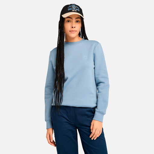 Timberland Women Clothing-Womens Brushed Back Crew Sweatshirt- TB0A5NMXA42-timberland pro timberland