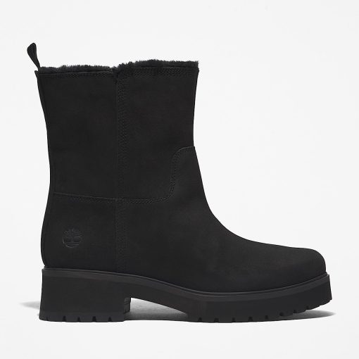 Timberland Women Footwear-Womens Carnaby Cool Mid Warm Lined Boot- TB1A5NS3015-timberland chelsea boots