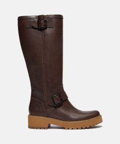 Timberland Footwear Women’s Carnaby Cool Tall Zip Boot-Womens Carnaby Cool Tall Zip Boot- TB0A2747W01-steel cap timberlands