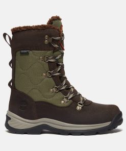 Timberland Footwear Women’s Chocorua Tall Lace-Up Waterproof Snow Boot-Womens Chocorua Tall Lace-Up Waterproof Snow Boot- TB0A298ZW01-timberland womens boots