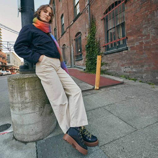 Timberland Women Clothing-Womens Corduroy Wide-Leg Pant- TB0A5ZVBEFL-timberland store near me - Image 2