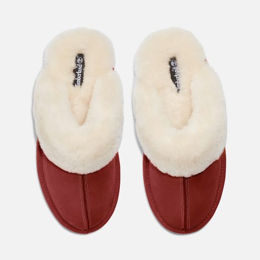 Timberland Gift Guide Women's Culver Ridge Shearling Scuff Slipper-Womens Culver Ridge Shearling Scuff Slipper- TB0A2Q7KEFU-ladies timberland boots - Image 2