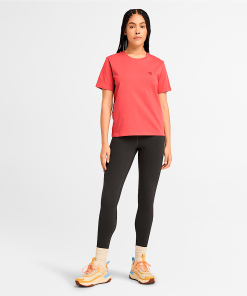 Timberland Women Clothing-Womens Dunstan Short Sleeve T-Shirt- TB0A6ATEEFT-timberland boots 2