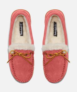 Timberland Footwear Women’s Faux-Fur Tie Moccasin-Womens Faux-Fur Tie Moccasin- TB0A2Q7VEFU-timberland shoes 2