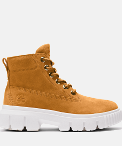 Timberland Women Footwear-Womens Greyfield Mid Lace-Up Boot- TB0A5P2D231-which rapper made timbaland boots popular