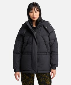 Timberland Women Clothing-Womens Howker Recycled Down Puffer Jacket- TB0A5ZAU001-timberland pro boots