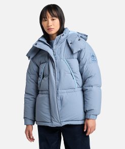 Timberland Women Clothing-Womens Howker Recycled Down Puffer Jacket- TB0A5ZAUA42-timberland outlet store