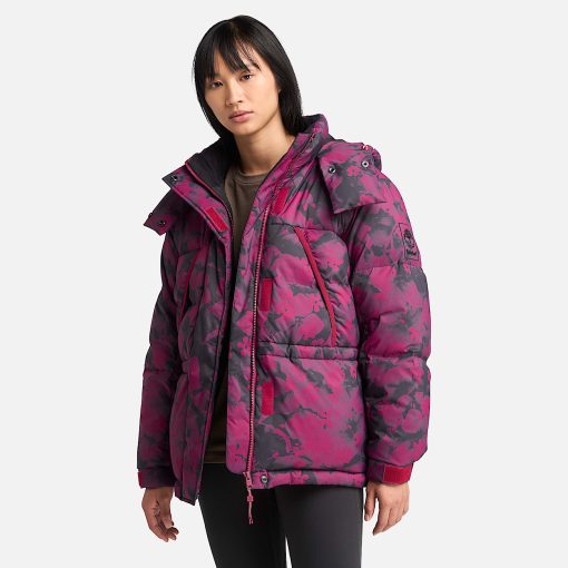 Timberland Women Clothing-Womens Howker Recycled Down Puffer Jacket- TB0A5ZBFEFY-timberland pro work boots