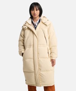 Timberland Women Clothing-Womens Howker Recycled Down Puffer Long Parka- TB0A5ZC3EFL-timberland waterproof boots