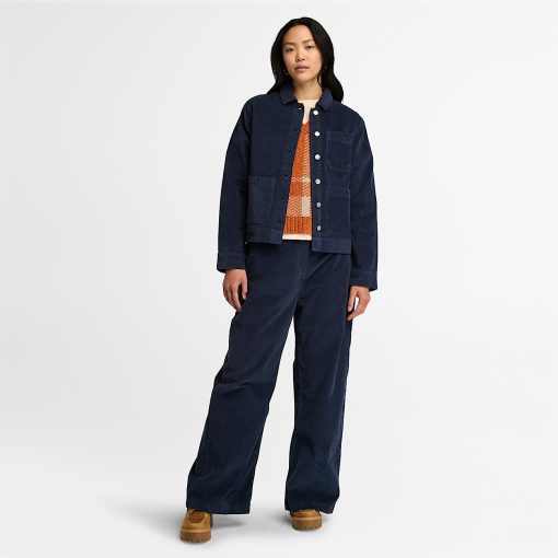 Timberland Women Clothing-Womens Kempshire Corduroy Chore Jacket- TB0A5ZS7451-timbs boots - Image 2