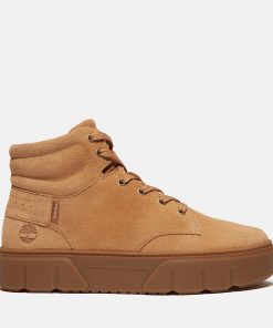 Timberland Footwear Women’s Laurel Court High Top Lace-Up Sneaker-Womens Laurel Court High Top Lace-Up Sneaker- TB0A27EKEW1-timberland field boots