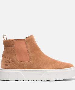 Timberland Footwear Women’s Laurel Court Mid Pull On Sneaker-Womens Laurel Court Mid Pull On Sneaker- TB0A41VJEIZ-timberland boots