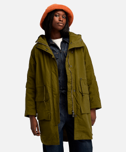 Timberland Women Clothing-Womens Light Insulated 2-In-1 City Parka- TB0A5ZRK302-timberland work boots for men