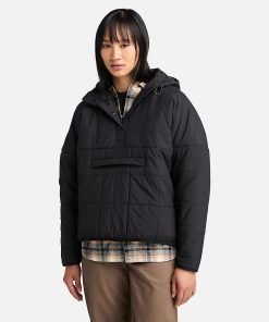 Timberland Women Clothing-Womens Lightweight Insulated Anorak Jacket- TB0A6153001-timberland store near me