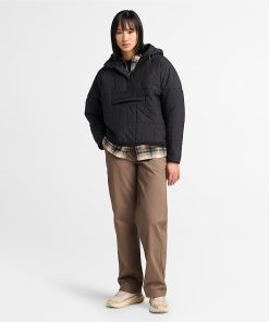 Timberland Women Clothing-Womens Lightweight Insulated Anorak Jacket- TB0A6153001-timberland store near me 2