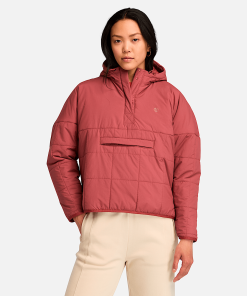 Timberland Women Clothing-Womens Lightweight Insulated Anorak Jacket- TB0A6153EFU-timberland chukka boots