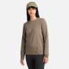 Timberland Women Clothing-Womens Brushed Back Crew Sweatshirt- TB0A5NMXEK3-timbs boots womens 3