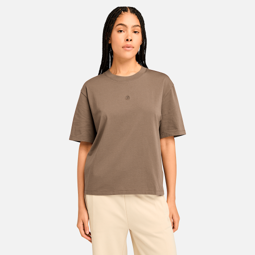 Timberland Women Clothing-Womens Lush Short-Sleeve T-Shirt- TB0A5NJEBK0-timberland urban hiking shoes