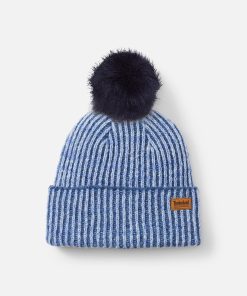 Timberland Women Accessories-Womens Plaited Melange Beanie- TB0A613TEFP-timberland work boots for men