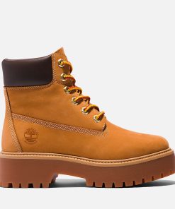 Timberland-Womens Stone Street 6-Inch Waterproof Platform Boot-Wheat-timberland boots