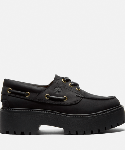 Timberland Women Footwear-Women’s Stone Street Platform Boat Shoe- TB0A6AVE001-timberland boots men