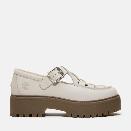 Timberland Footwear Women's Stone Street Platform Buckle Shoe-Womens Stone Street Platform Buckle Shoe- TB0A4188EX4-timberland boots