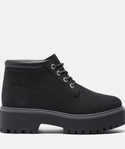 Timberland Footwear Women’s Stone Street Waterproof Platform Chukka-Womens Stone Street Waterproof Platform Chukka- TB1A5REN015-timberland boots mens