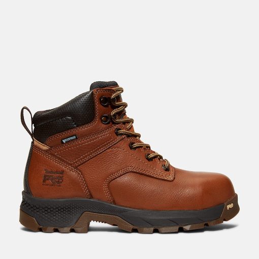 Timberland Timberland PRO® Women's Workwear-Womens TiTAN EV 6" Composite Toe Waterproof Work Boot- TB1A5P1A214-toddler timberland boots