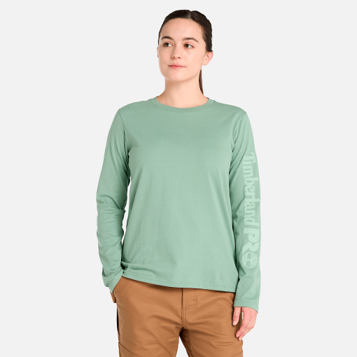 Timberland Timberland PRO® Women's Workwear-Womens Timberland PRO® Core Long-Sleeve T-Shirt- TB0A6D8JEC6-timberland steel toe shoes