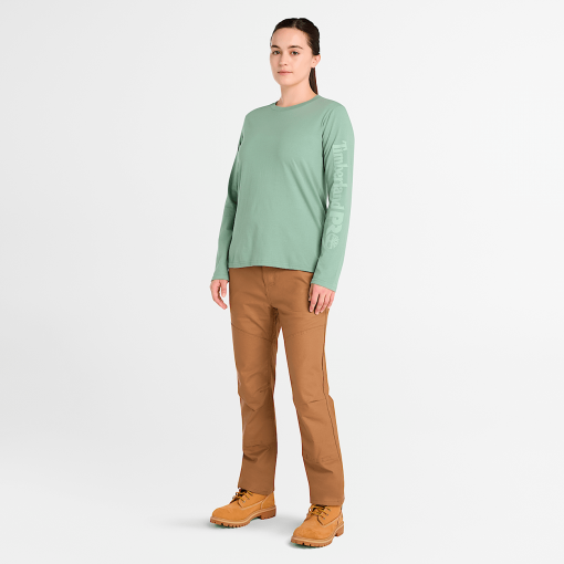 Timberland Timberland PRO® Women's Workwear-Womens Timberland PRO® Core Long-Sleeve T-Shirt- TB0A6D8JEC6-timberland steel toe shoes - Image 2