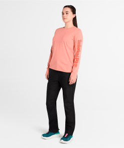 Timberland Timberland PRO® Women’s Workwear-Womens Timberland PRO® Core Long-Sleeve T-Shirt- TB0A6D8J831-timberland urban hiking shoes 2