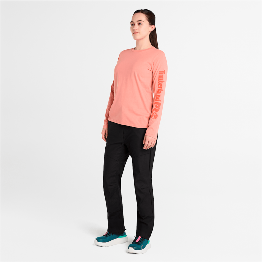 Timberland Timberland PRO® Women's Workwear-Womens Timberland PRO® Core Long-Sleeve T-Shirt- TB0A6D8J831-timberland urban hiking shoes - Image 2