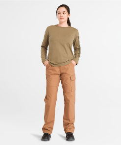 Timberland Timberland PRO® Women’s Workwear-Womens Timberland PRO® Core Long-Sleeve T-Shirt- TB0A6D8J360-timberlands near me 2