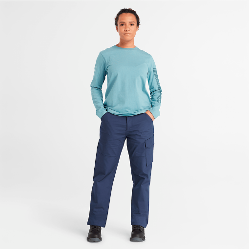 Timberland Timberland PRO® Women's Workwear-Womens Timberland PRO® Core Long-Sleeve T-Shirt- TB0A6D8JDR5-black timberland boots - Image 2