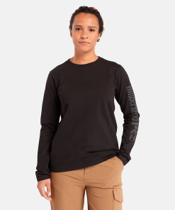 Timberland Timberland PRO® Women’s Workwear-Womens Timberland PRO® Core Long-Sleeve T-Shirt- TB0A6D8J001-ladies timberland boots