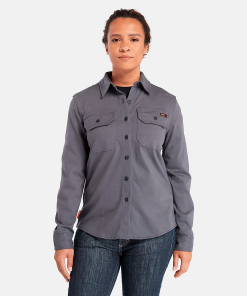 Timberland Timberland PRO® Women’s Workwear-Womens Timberland PRO® Cotton Core Flame-Resistant Shirt- TB0A6DG3003-timberland earthkeepers