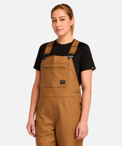 Timberland Timberland PRO® Women’s Workwear-Womens Timberland PRO® GritFlex Canvas Bib Overall- TB0A5X4UD02-timbaland boots 2