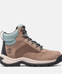 Timberland Women Footwear-Womens White Ledge Waterproof Hiking Boot- TB1A2KXV929-timberland sneakers