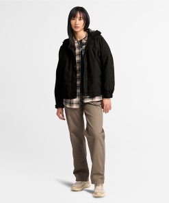 Timberland Women Clothing-Womens Winnick Water-Resistant Fleece-Lined Jacket- TB0A5ZPQ001-womens timberland boots 2