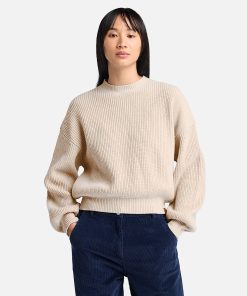 Timberland Women Clothing-Womens Wool Blend Crew Sweater- TB0A5ZNFEGM-timberland pro boots