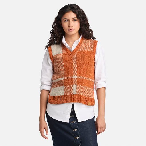 Timberland Women Clothing-Womens Wool Blend Vest- TB0A61SQEHG-timberland boots guys