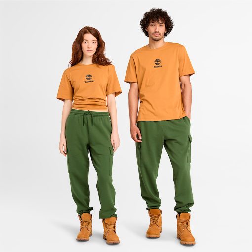 Timberland Featured Collections All Gender Collection-Woven Badge Cargo Sweatpant- TB0A6WQJEIN-timberland loafers