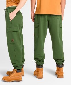 Timberland Featured Collections All Gender Collection-Woven Badge Cargo Sweatpant- TB0A6WQJEIN-timberland loafers 2