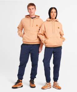 Timberland Featured Collections All Gender Collection-Woven Badge Hoodie- TB0A5RD2EH3-timberland mens boots